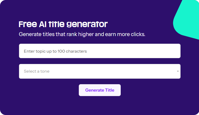 AI Title Generator