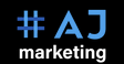a screenshot of aj marketing's logo
